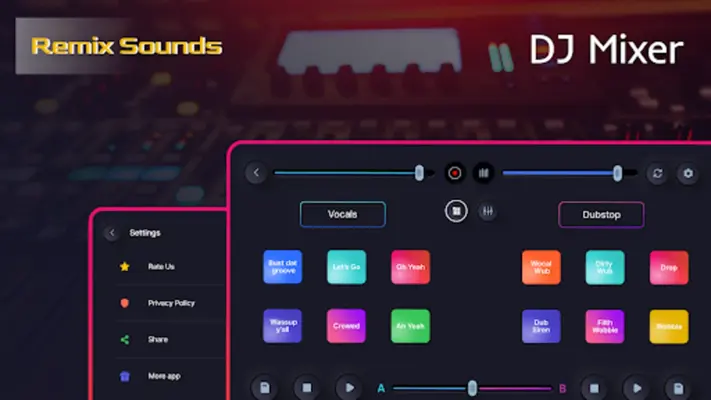 DJ Mixer android App screenshot 2
